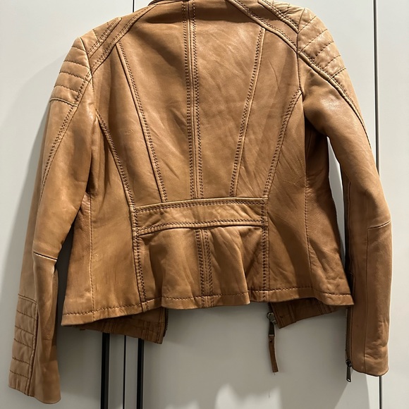 Michael Kors moto leather jacket - Picture 4 of 4